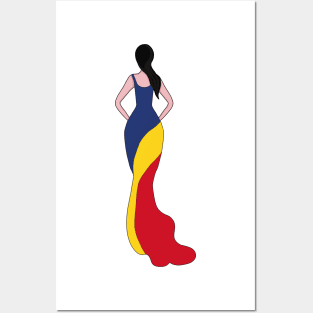 Romania Woman Posters and Art